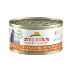 Almo Nature HFC 70 Natural Katzenfutter - Dose - Huhn Und Käse