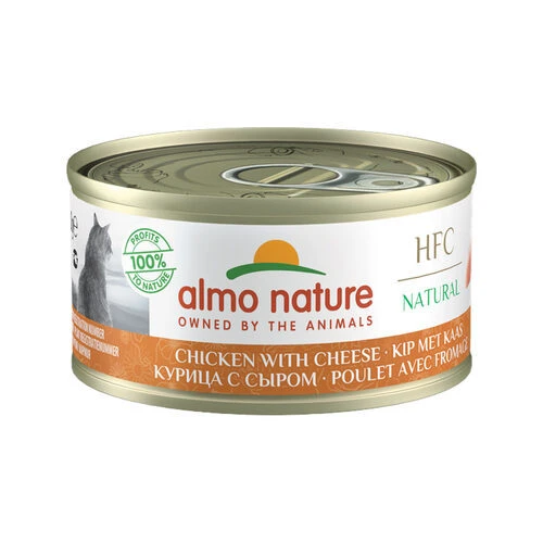 Almo Nature HFC 70 Natural Katzenfutter - Dose - Huhn Und Käse 3 Almo Nature HFC 70 Natural Katzenfutter - Dose - Huhn Und Käse