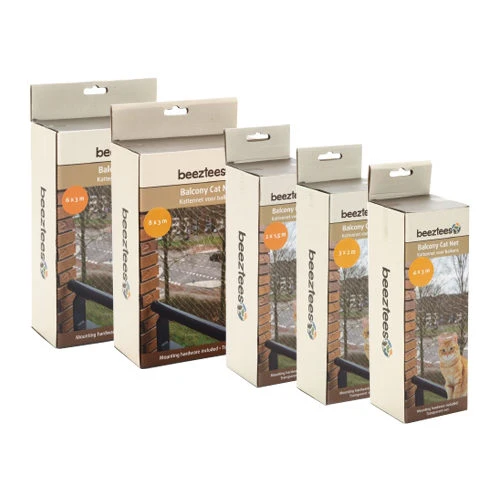 Beeztees Transparentes Katzennetz Für Den Balkon 3 Beeztees Transparentes Katzennetz Für Den Balkon