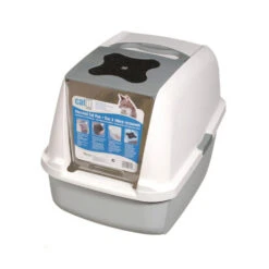 Catit Katzenklo Mit Deckel -Premium-Tierbedarfsgeschäft catit kattenbak met dak 123905 0500 none