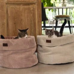 Designed By Lotte Gerippter Katzenkorb 17 Designed By Lotte Gerippter Katzenkorb -Premium-Tierbedarfsgeschäft desgined by lotte ribbed kattenmand 190077 0500 none