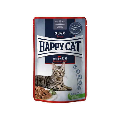 Happy Cat Culinary - Frischebeutel - Rind 3 Happy Cat Culinary - Frischebeutel - Rind