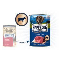 Happy Dog Sensible Pure Germany 9 Happy Dog Sensible Pure Germany -Premium-Tierbedarfsgeschäft happy dog rind pur 193613 0500 none