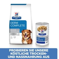 Hill's Derm Complete Nassfutter - Prescription Diet - Canine -Premium-Tierbedarfsgeschäft hills derm complete natvoer prescription diet canine 211730 0500 none