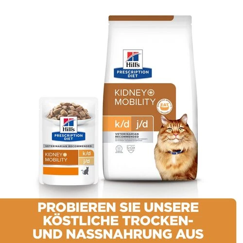 Hill's K/d + Mobility - Prescription Diet - Feline 9 Hill's K/d + Mobility - Prescription Diet - Feline – Bild 7