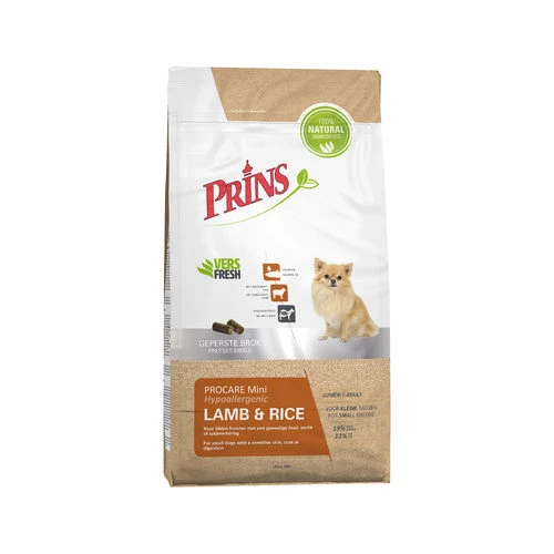 Prins ProCare Mini Lamb & Rice Hypoallergenic 3 Prins ProCare Mini Lamb & Rice Hypoallergenic