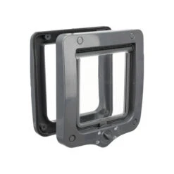 Trixie 4-Wege Freilauftür Mit Tunnel -Premium-Tierbedarfsgeschäft trixie 4 weg kattenluik met tunnel 155432 0500 none