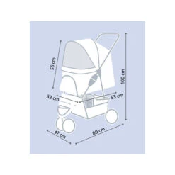 Trixie Buggy -Premium-Tierbedarfsgeschäft trixie buggy 175042 0500 none