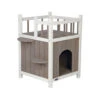 Trixie Natura Katzenhaus Mit Balkon 1 Trixie Natura Katzenhaus Mit Balkon -Premium-Tierbedarfsgeschäft trixie natura kattenhuis met balkon 93535 0500 none