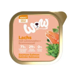 WOW! Hundefutter Adult - Schale -Premium-Tierbedarfsgeschäft wow adult hondenvoer kuipje 208466 0500 none