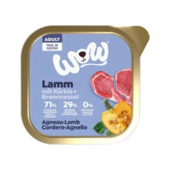 WOW! Hundefutter Adult - Schale -Premium-Tierbedarfsgeschäft wow adult hondenvoer kuipje 208472 0500 none