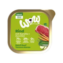 WOW! Hundefutter Adult - Schale -Premium-Tierbedarfsgeschäft wow adult hondenvoer kuipje 208475 0500 none