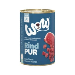 WOW! PUR 100 % Hundefutter - Dose 7 WOW! PUR 100 % Hundefutter - Dose -Premium-Tierbedarfsgeschäft wow puur 100 hondenvoer blik 208685 0500 none